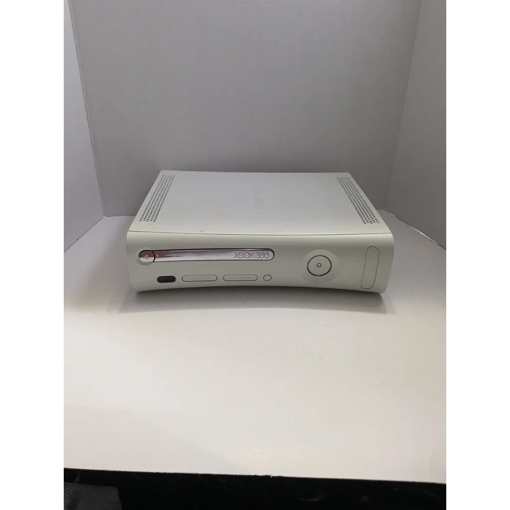 Microsoft Xbox 360 Console White HDMI Port 2008-05-08 MFR Date with Power Supply